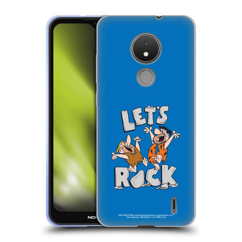 The Flintstones Graphics Fred And Barney Soft Gel Case for Nokia C21