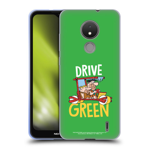 The Flintstones Graphics Drive Green Soft Gel Case for Nokia C21