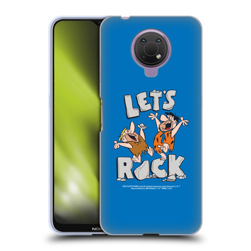 The Flintstones Graphics Fred And Barney Soft Gel Case for Nokia G10