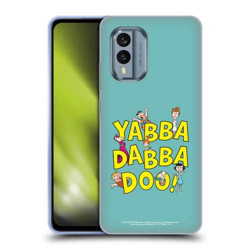 The Flintstones Graphics Yabba-Dabba-Doo Soft Gel Case for Nokia X30