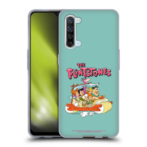 The Flintstones Graphics Family Soft Gel Case for OPPO Find X2 Lite 5G