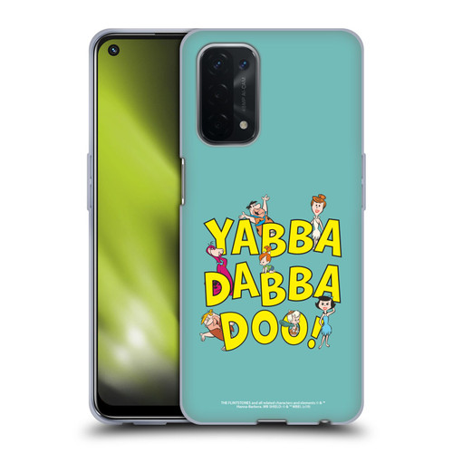 The Flintstones Graphics Yabba-Dabba-Doo Soft Gel Case for OPPO A54 5G