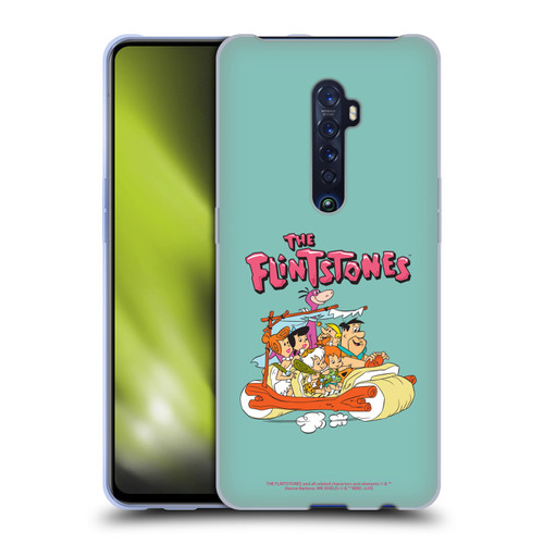 The Flintstones Graphics Family Soft Gel Case for OPPO Reno 2