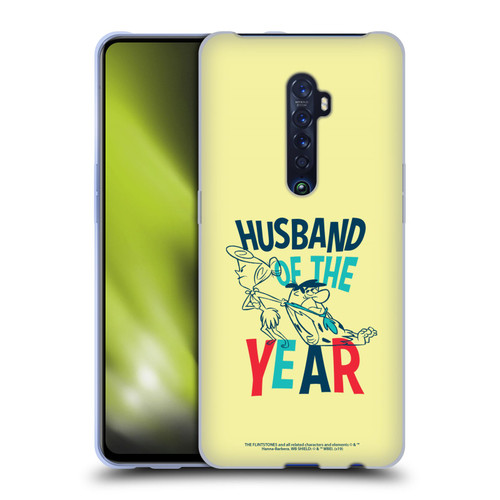 The Flintstones Graphics Husband Of The Year Soft Gel Case for OPPO Reno 2