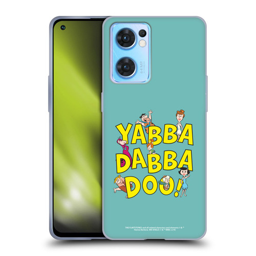 The Flintstones Graphics Yabba-Dabba-Doo Soft Gel Case for OPPO Reno7 5G / Find X5 Lite