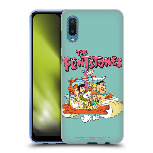 The Flintstones Graphics Family Soft Gel Case for Samsung Galaxy A02/M02 (2021)