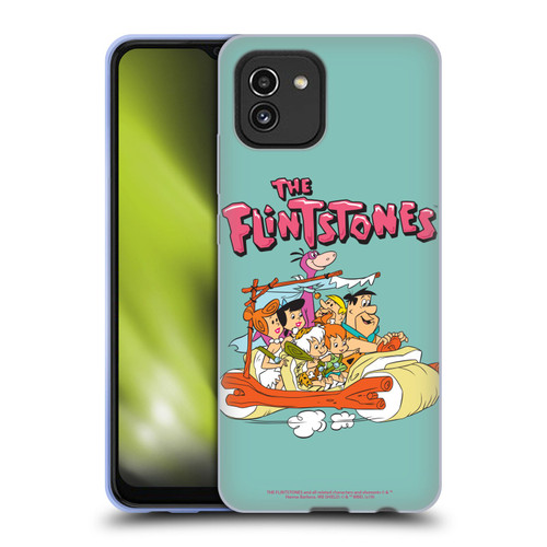 The Flintstones Graphics Family Soft Gel Case for Samsung Galaxy A03 (2021)