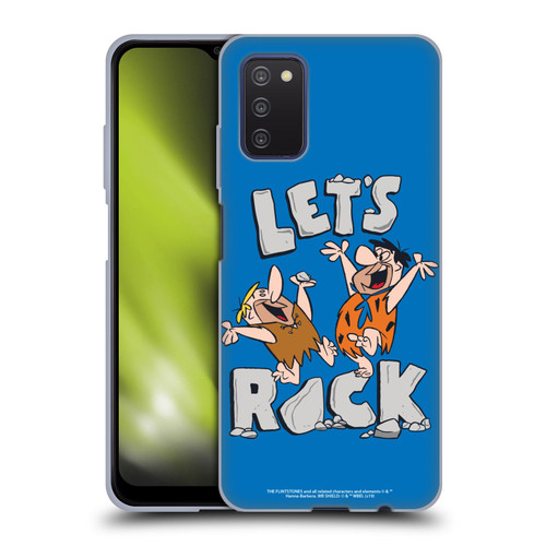 The Flintstones Graphics Fred And Barney Soft Gel Case for Samsung Galaxy A03s (2021)