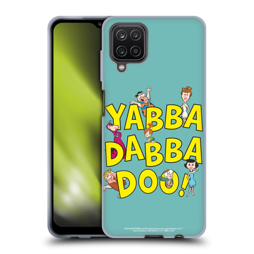 The Flintstones Graphics Yabba-Dabba-Doo Soft Gel Case for Samsung Galaxy A12 (2020)