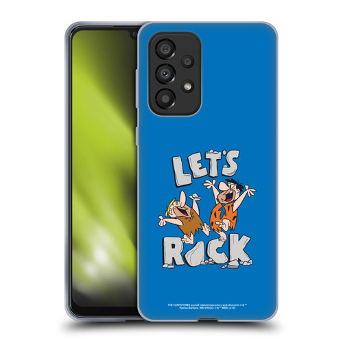 The Flintstones Graphics Fred And Barney Soft Gel Case for Samsung Galaxy A33 5G (2022)