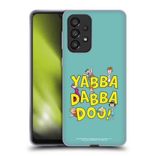 The Flintstones Graphics Yabba-Dabba-Doo Soft Gel Case for Samsung Galaxy A33 5G (2022)
