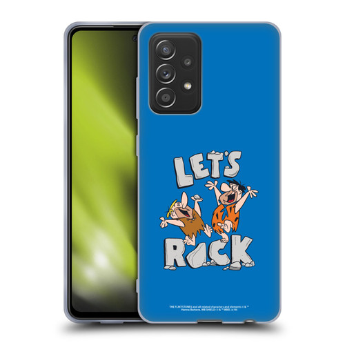 The Flintstones Graphics Fred And Barney Soft Gel Case for Samsung Galaxy A52 / A52s / 5G (2021)