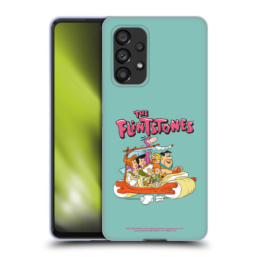 The Flintstones Graphics Family Soft Gel Case for Samsung Galaxy A53 5G (2022)