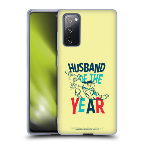 The Flintstones Graphics Husband Of The Year Soft Gel Case for Samsung Galaxy S20 FE / 5G