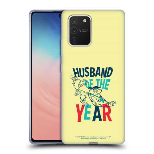 The Flintstones Graphics Husband Of The Year Soft Gel Case for Samsung Galaxy S10 Lite