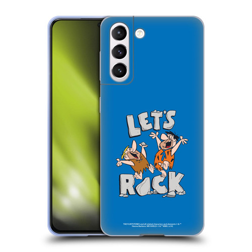 The Flintstones Graphics Fred And Barney Soft Gel Case for Samsung Galaxy S21 5G