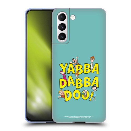 The Flintstones Graphics Yabba-Dabba-Doo Soft Gel Case for Samsung Galaxy S21 5G