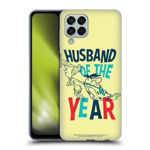 The Flintstones Graphics Husband Of The Year Soft Gel Case for Samsung Galaxy M33 (2022)