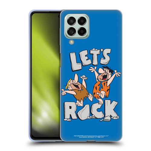 The Flintstones Graphics Fred And Barney Soft Gel Case for Samsung Galaxy M53 (2022)