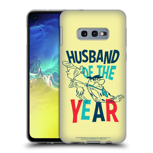 The Flintstones Graphics Husband Of The Year Soft Gel Case for Samsung Galaxy S10e