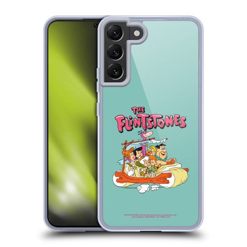 The Flintstones Graphics Family Soft Gel Case for Samsung Galaxy S22+ 5G