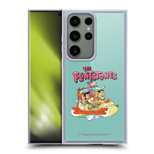 The Flintstones Graphics Family Soft Gel Case for Samsung Galaxy S23 Ultra 5G