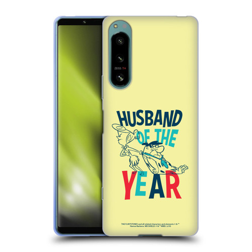 The Flintstones Graphics Husband Of The Year Soft Gel Case for Sony Xperia 5 IV