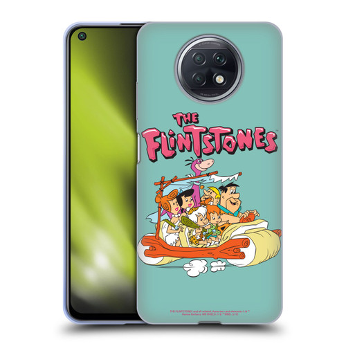 The Flintstones Graphics Family Soft Gel Case for Xiaomi Redmi Note 9T 5G