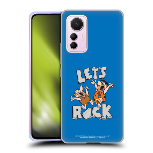 The Flintstones Graphics Fred And Barney Soft Gel Case for Xiaomi 12 Lite