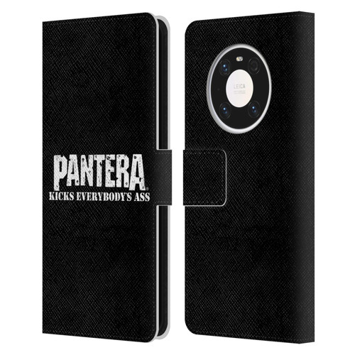 Pantera Art Kicks Leather Book Wallet Case Cover For Huawei Mate 40 Pro 5G