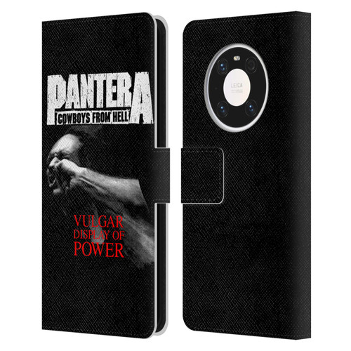 Pantera Art Vulgar Leather Book Wallet Case Cover For Huawei Mate 40 Pro 5G