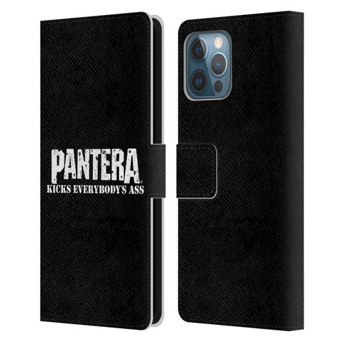 Pantera Art Kicks Leather Book Wallet Case Cover For Apple iPhone 12 Pro Max