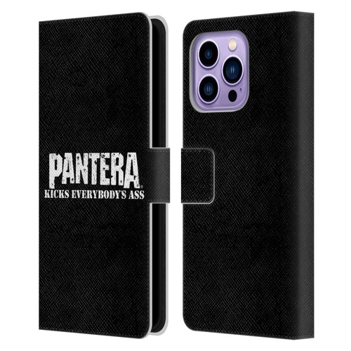 Pantera Art Kicks Leather Book Wallet Case Cover For Apple iPhone 14 Pro Max