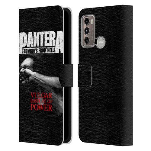 Pantera Art Vulgar Leather Book Wallet Case Cover For Motorola Moto G60 / Moto G40 Fusion