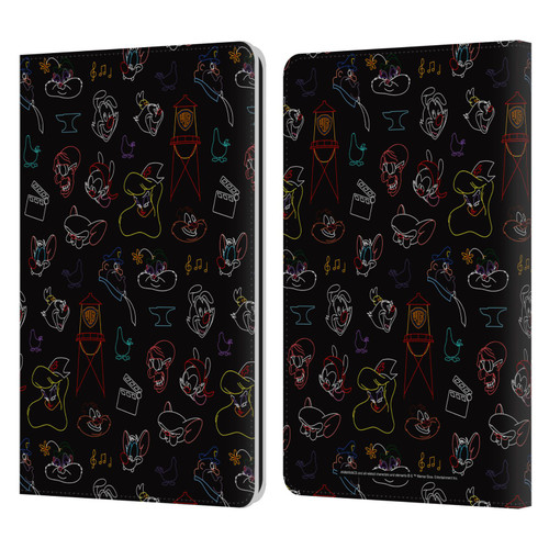 Animaniacs Graphics Pattern Leather Book Wallet Case Cover For Amazon Kindle Paperwhite 1 / 2 / 3