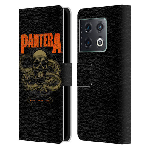 Pantera Art Drag The Waters Leather Book Wallet Case Cover For OnePlus 10 Pro