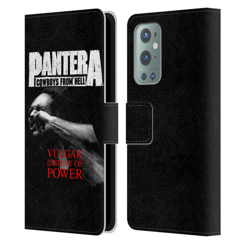 Pantera Art Vulgar Leather Book Wallet Case Cover For OnePlus 9