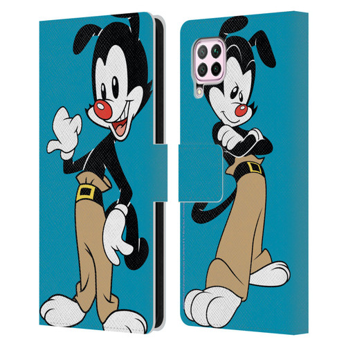 Animaniacs Graphics Yakko Leather Book Wallet Case Cover For Huawei Nova 6 SE / P40 Lite