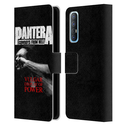 Pantera Art Vulgar Leather Book Wallet Case Cover For OPPO Find X2 Neo 5G
