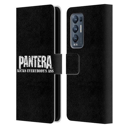 Pantera Art Kicks Leather Book Wallet Case Cover For OPPO Find X3 Neo / Reno5 Pro+ 5G