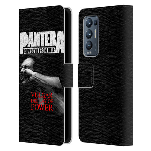 Pantera Art Vulgar Leather Book Wallet Case Cover For OPPO Find X3 Neo / Reno5 Pro+ 5G