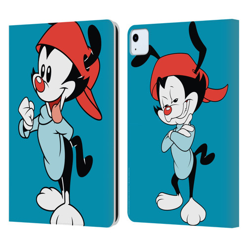 Animaniacs Graphics Wakko Leather Book Wallet Case Cover For Apple iPad Air 11 2020/2022/2024