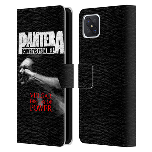 Pantera Art Vulgar Leather Book Wallet Case Cover For OPPO Reno4 Z 5G