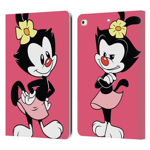 Animaniacs Graphics Dot Leather Book Wallet Case Cover For Apple iPad 9.7 2017 / iPad 9.7 2018