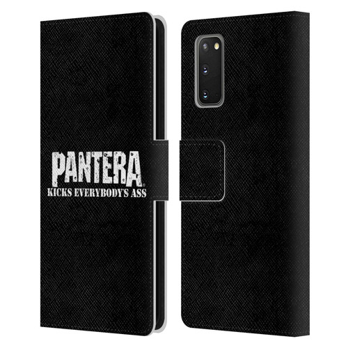 Pantera Art Kicks Leather Book Wallet Case Cover For Samsung Galaxy S20 / S20 5G