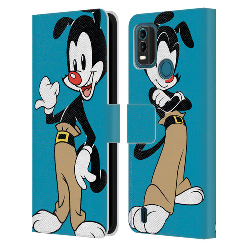 Animaniacs Graphics Yakko Leather Book Wallet Case Cover For Nokia G11 Plus