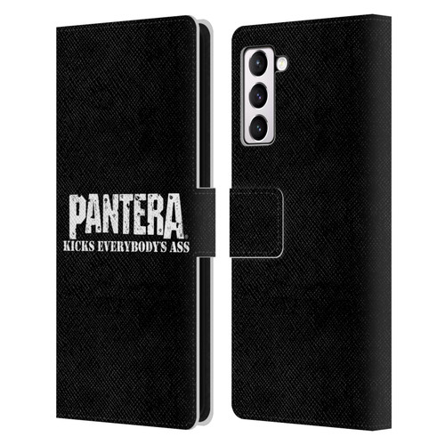 Pantera Art Kicks Leather Book Wallet Case Cover For Samsung Galaxy S21+ 5G