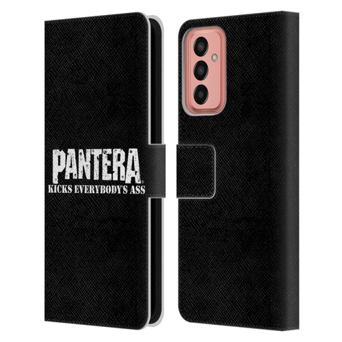 Pantera Art Kicks Leather Book Wallet Case Cover For Samsung Galaxy M13 (2022)
