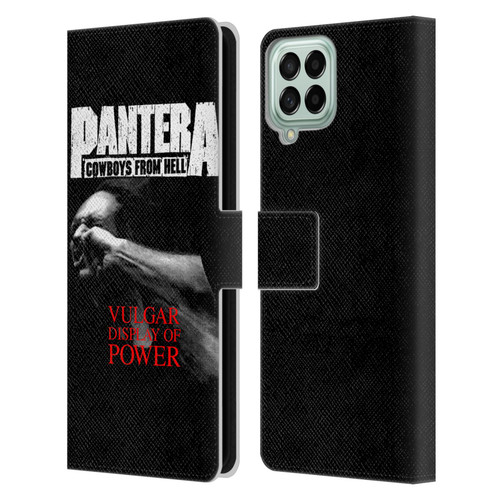 Pantera Art Vulgar Leather Book Wallet Case Cover For Samsung Galaxy M33 (2022)