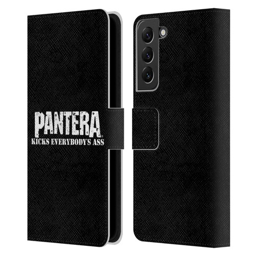 Pantera Art Kicks Leather Book Wallet Case Cover For Samsung Galaxy S22+ 5G
